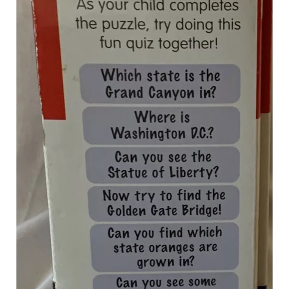 Five Mile Press USA Floor Puzzle United States of America Educational Geography - Picture 4 of 8